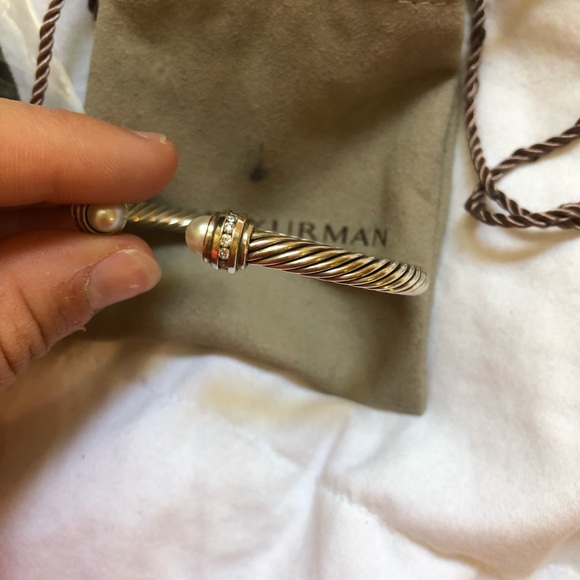 David yurman cable classics 5mm pearl - Picture 5 of 7